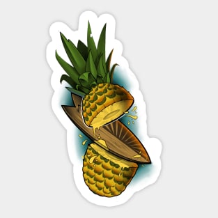 Tropical Surf Sticker